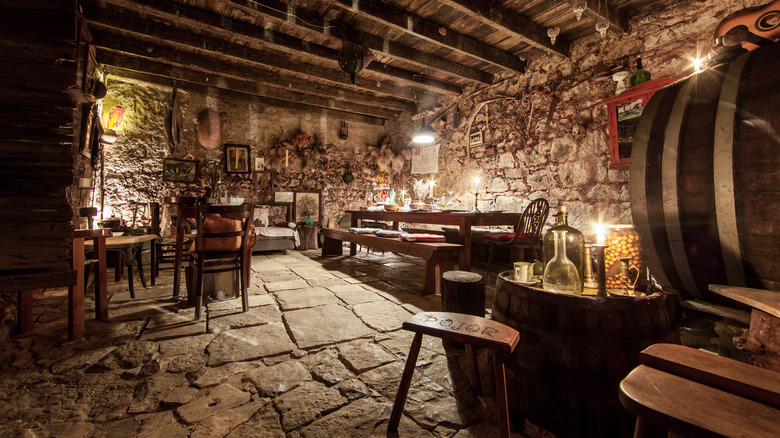 Wine cellar in Croatia