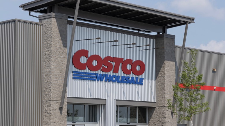 Exterior of a Costco store