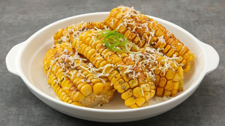 corn ribs with cheese