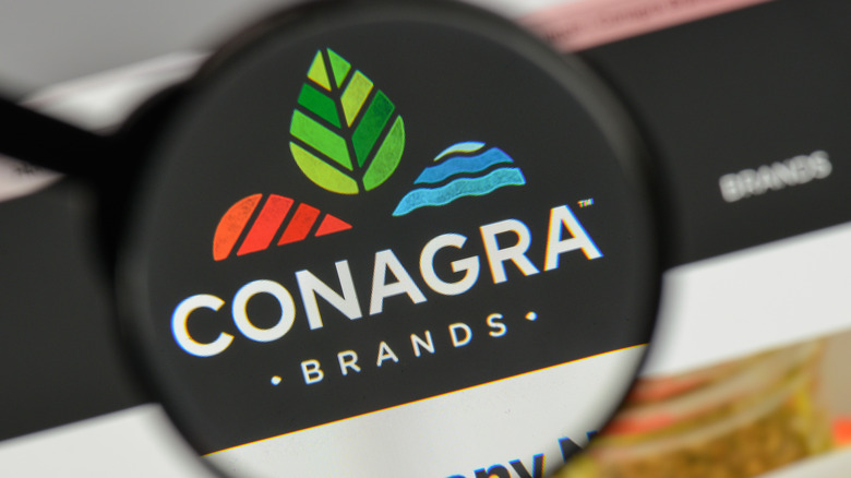 Conagra's homepage