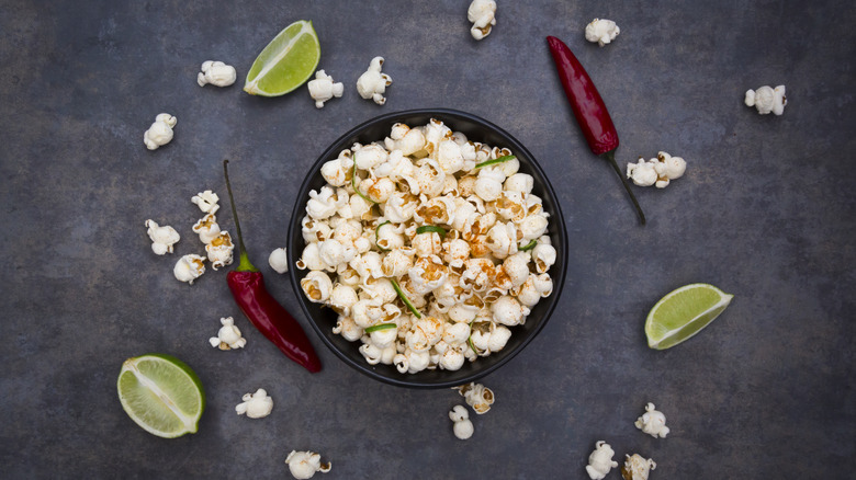 spicy popcorn