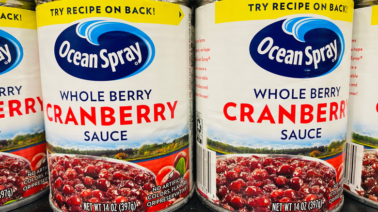 Ocean Spray cranberry sauce