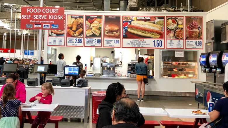 Costco food court