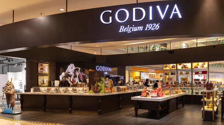 godiva storefront