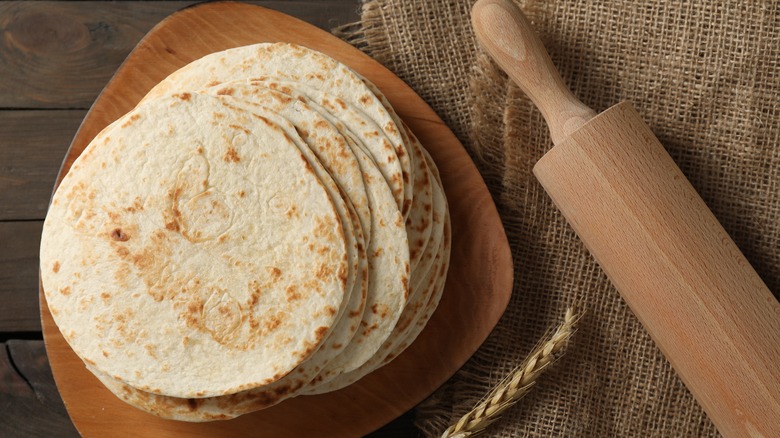 fresh flour tortillas