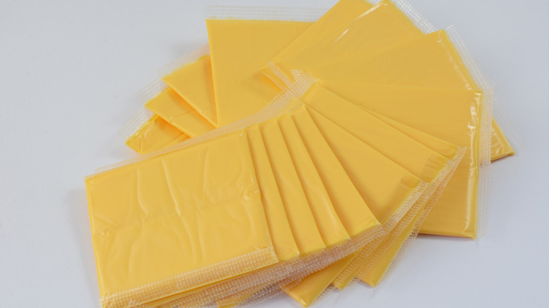 American cheese slices