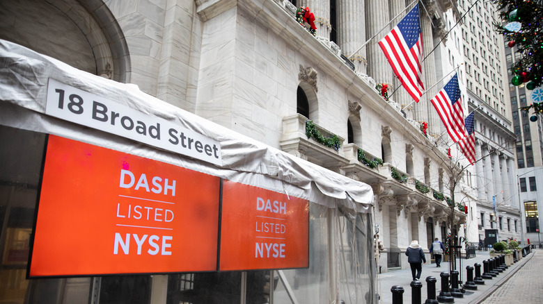 DoorDash at NY Stock Exchange  