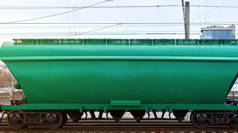 railroad grain cargo shipment