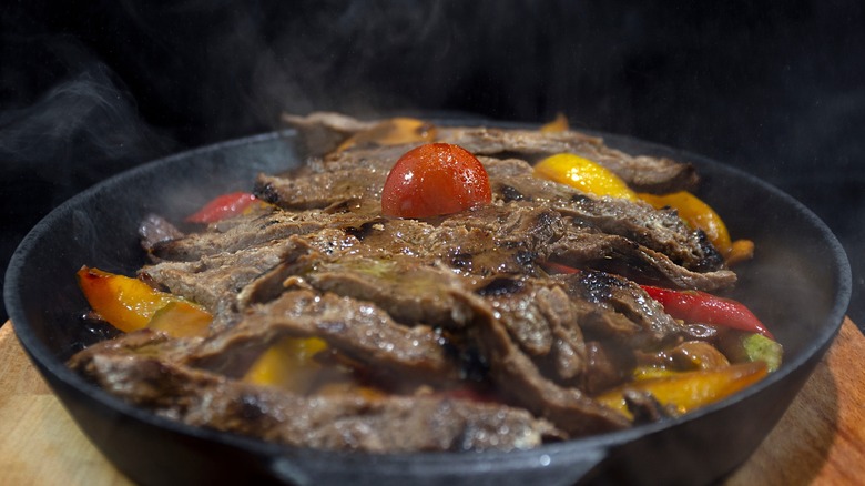 hot chopped steak 