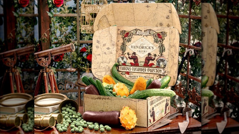 Hendrick's Curious Cucumber Collection box 