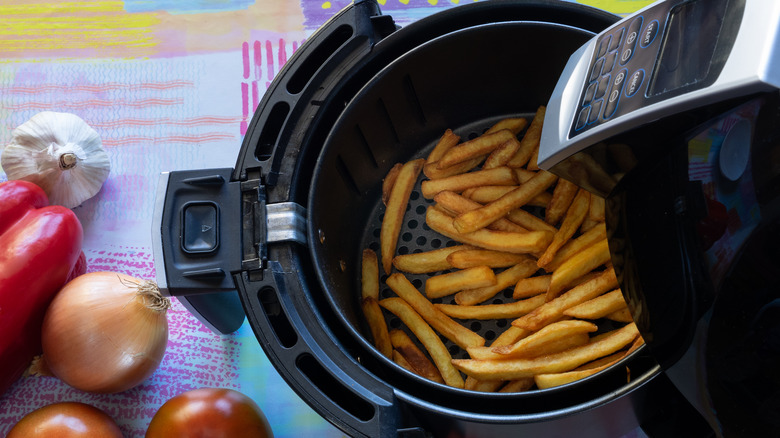 french fries in air fryer