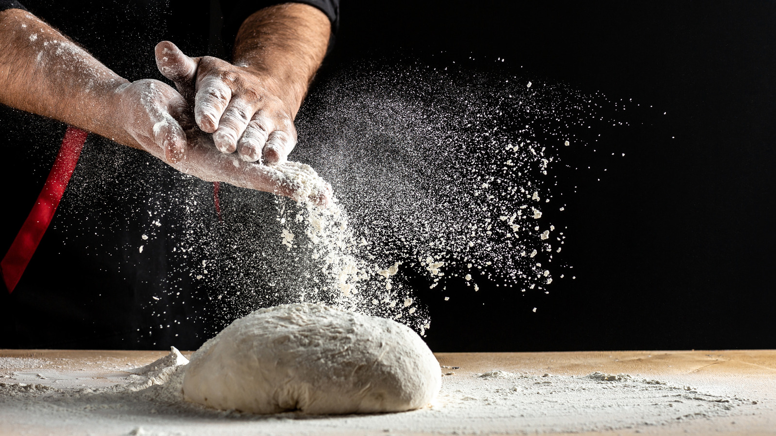 HD wallpaper: white powder on board, flour, flour scoop, bake, preparation  | Wallpaper Flare