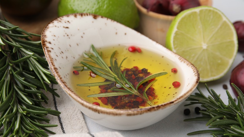 herbal olive oil marinade