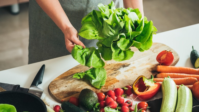 Salad ingredients 