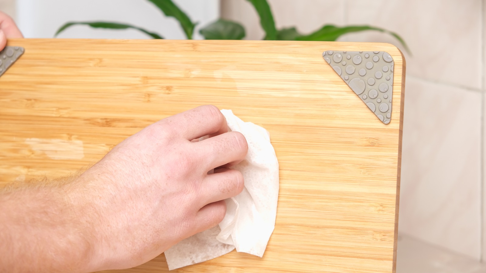 Bamboo Cutting Board For Cutting Food Such As Fruits, Vegetables