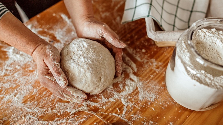 Making enriched bread dough