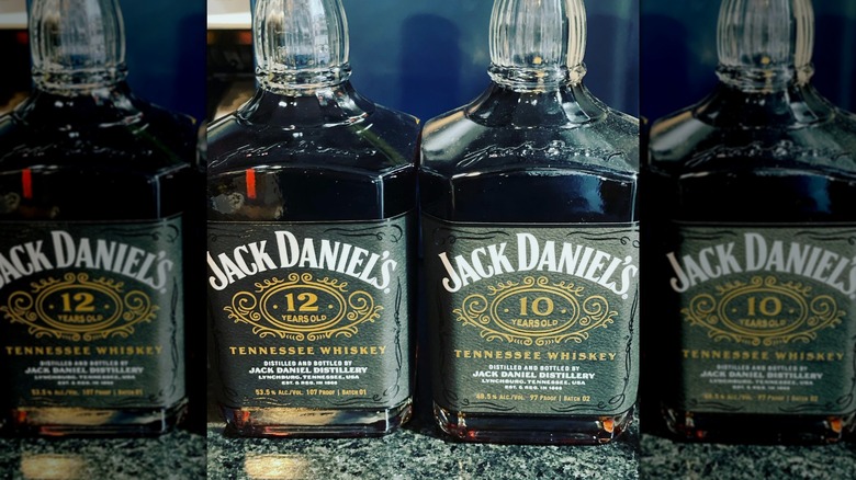 Bottles of Jack Daniel's 