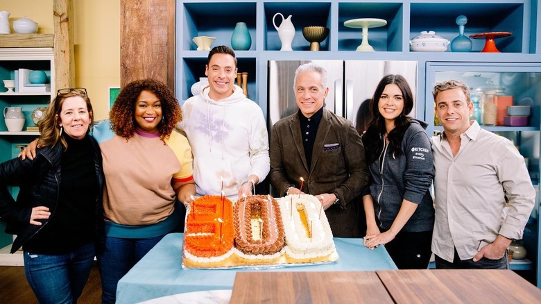 Cast of Food Network cast "The Kitchen"