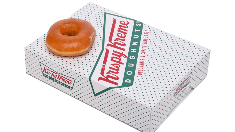 Krispy Kreme fresh donuts