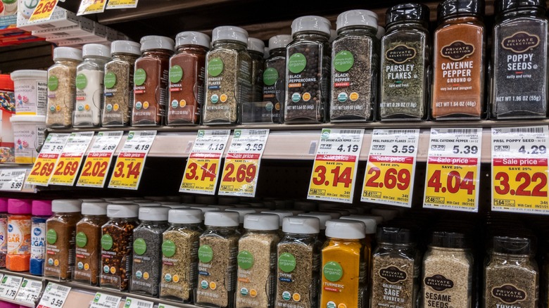 Kroger brand spices