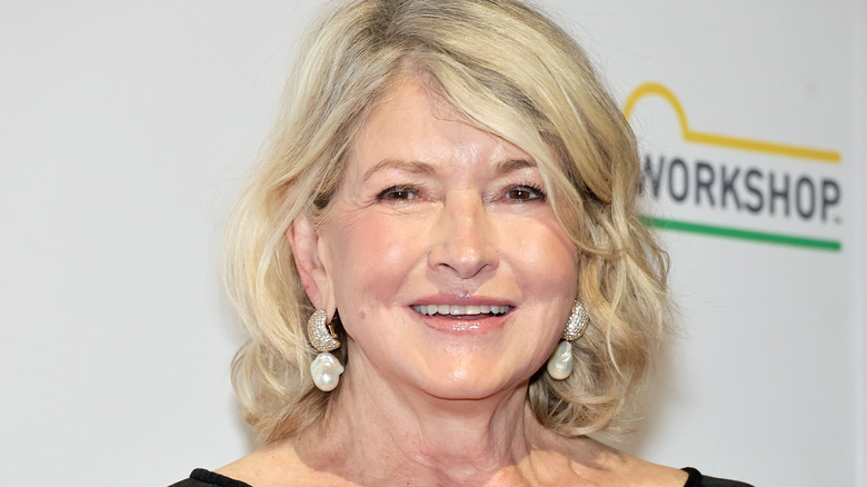 Martha Stewart smiling