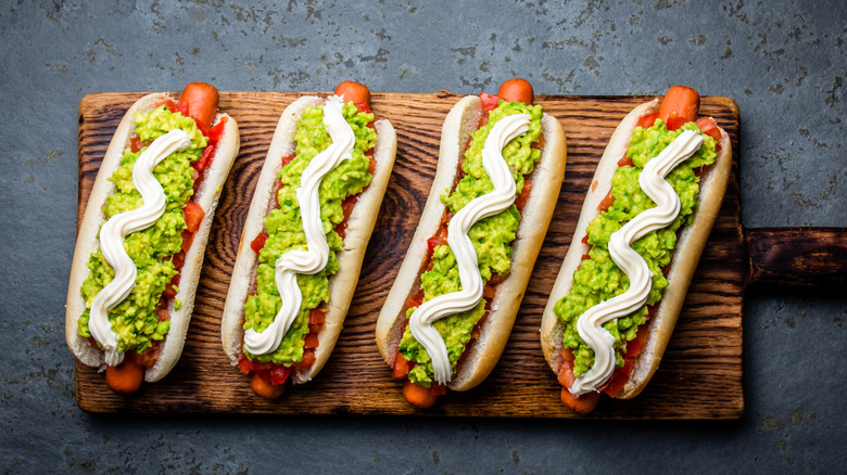 Chilean completo Italiano hot dog