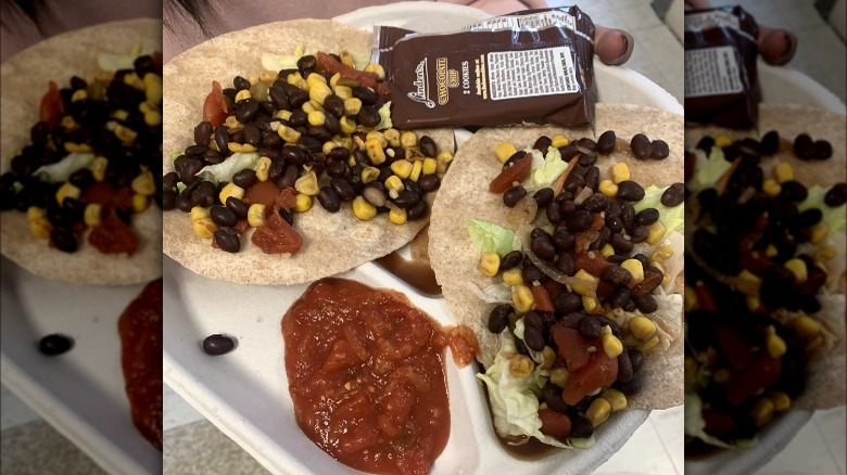 An example of the new Vegan Fridays school lunches