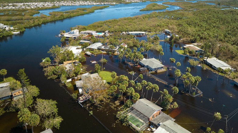 flooding in Florida from hurricane Ian