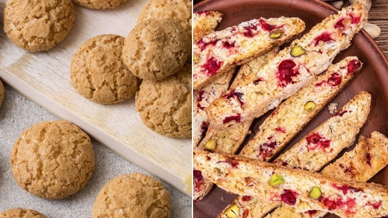 Amaretti and classic biscotti