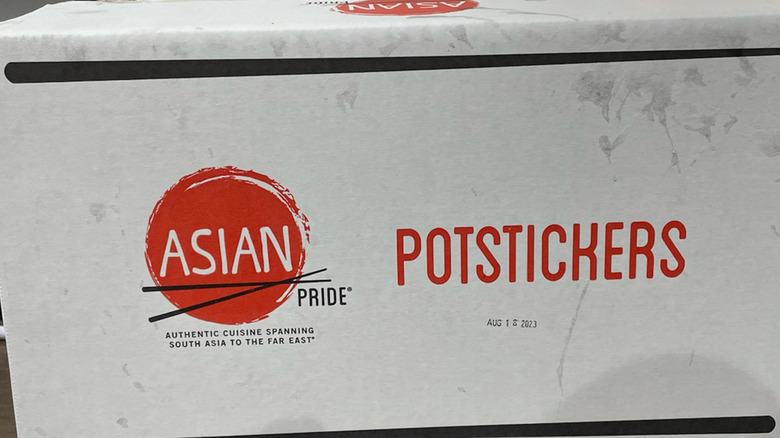 Recalled Asian Pride potstickers packaging