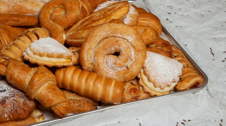 flaky pastries