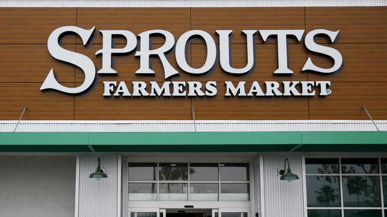 Exterior of Sprouts grocery store