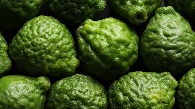 pile of bergamot oranges