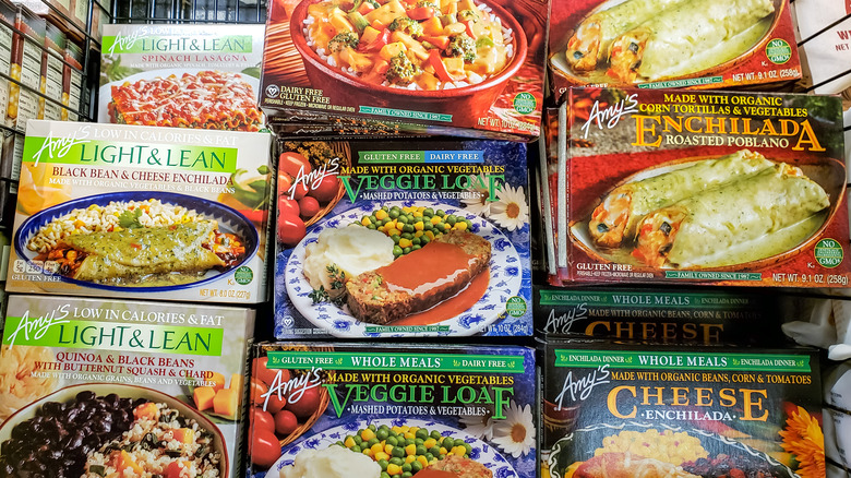 Amy's frozen meals