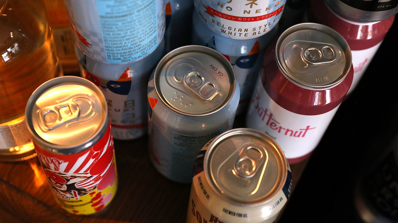 Wine can assortment