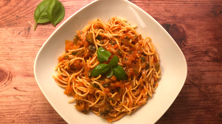 spaghetti all'arrabiata