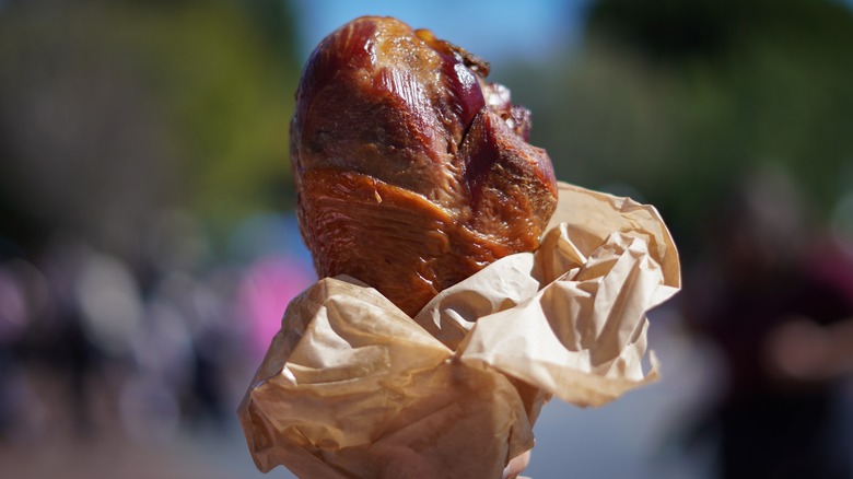 Turkey leg at Disneyland