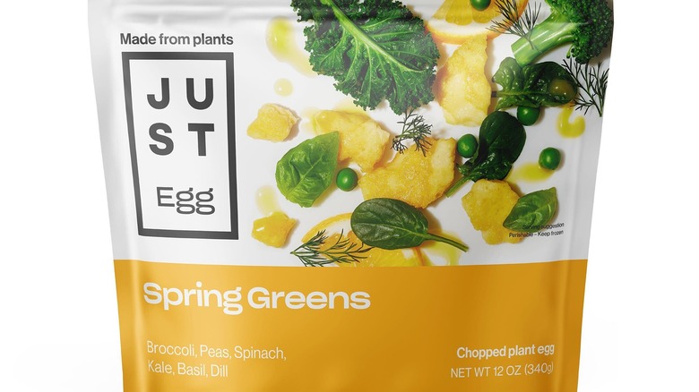 Just Egg spring greens made from plants