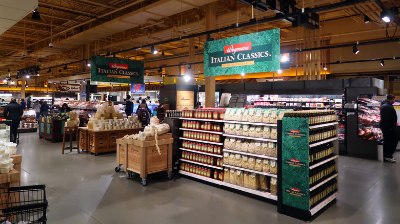 interior of a wegmans grocery market