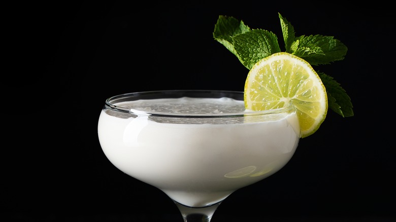 Coconut milk margarita