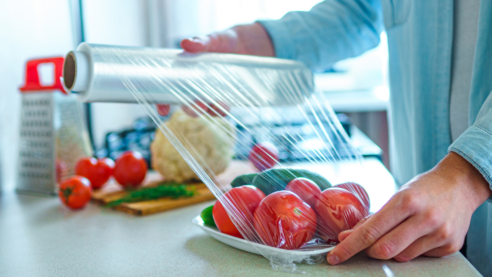 Why You Should Be Storing Plastic Wrap In The Fridge