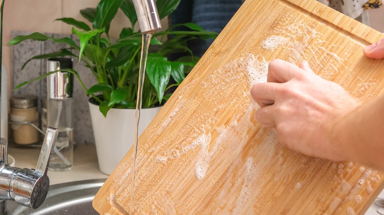 Washing cutting board