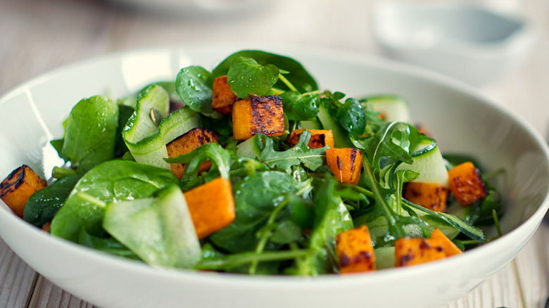 Butternut squash salad