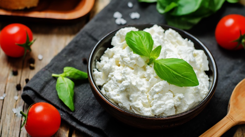 ricotta with herbs