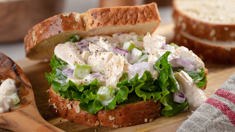 Chicken salad sandwich