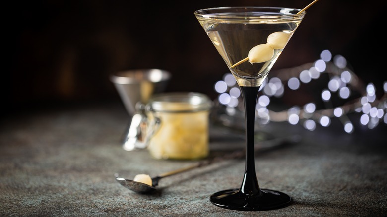 A Gibson martini