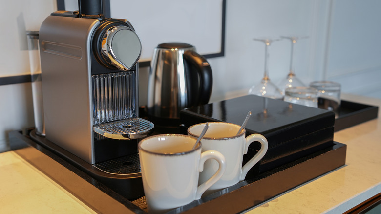 A Nespresso machine.