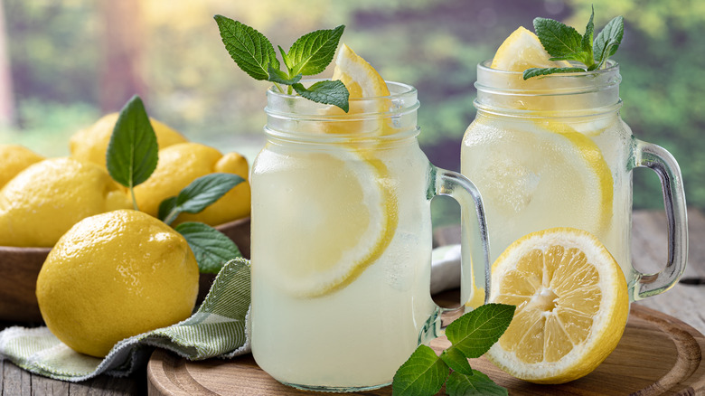 pitchers of lemonade 