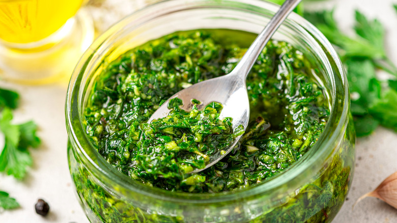 Chimichurri sauce