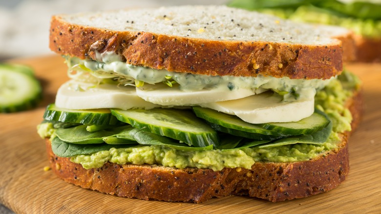 Green Goddess sandwich spread